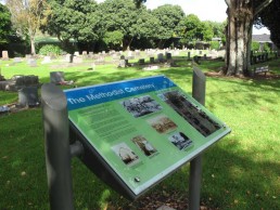Methodist Cemetery Interpretation Panel