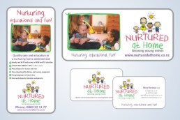 Design and print for Nurtured at Home